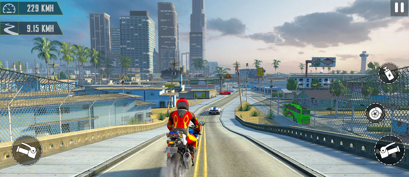 GT Motorbike Games Racing ۳D - عکس بازی موبایلی اندروید