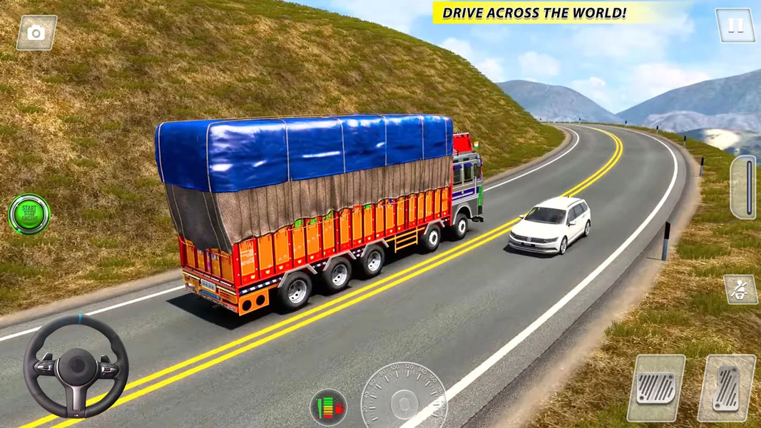 Indian Cargo Driver Truck Game - عکس بازی موبایلی اندروید