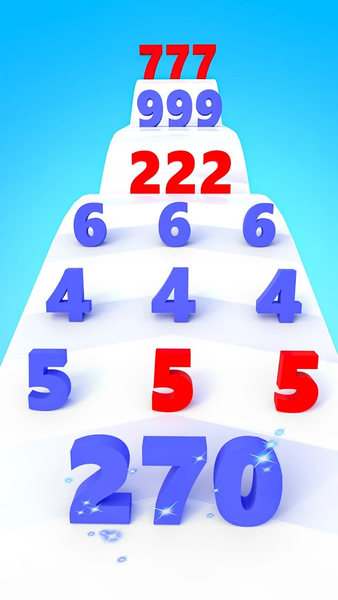 Number Run & Merge Master Game - Gameplay image of android game