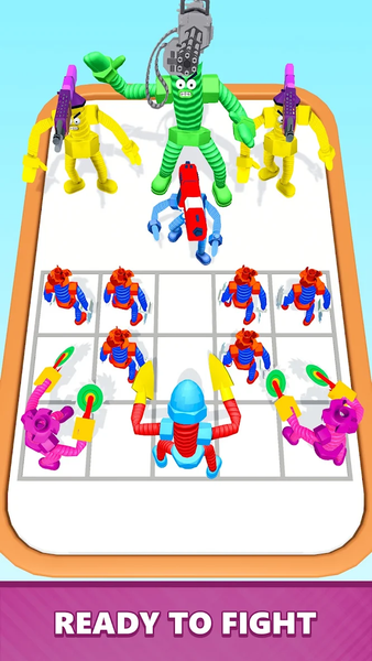 Screw Man Run & Merge Master - Gameplay image of android game