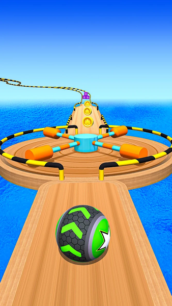 Sky Rolling Ball Run ۳D - عکس بازی موبایلی اندروید