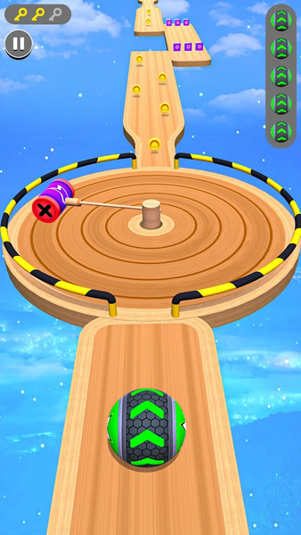 Sky Rolling Ball Run ۳D - عکس بازی موبایلی اندروید