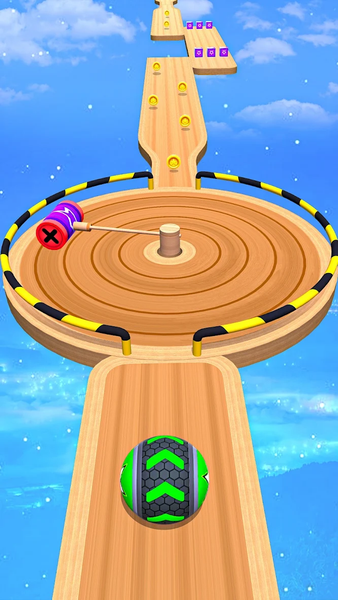 Sky Rolling Ball Run ۳D - عکس بازی موبایلی اندروید