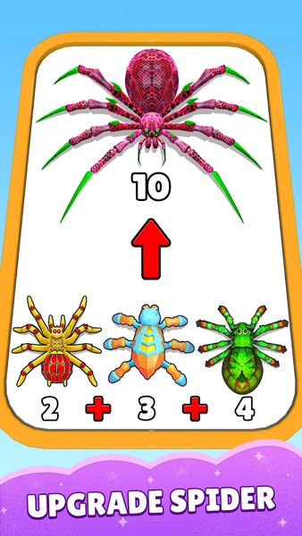 Spider Run & Merge Master Game - عکس بازی موبایلی اندروید