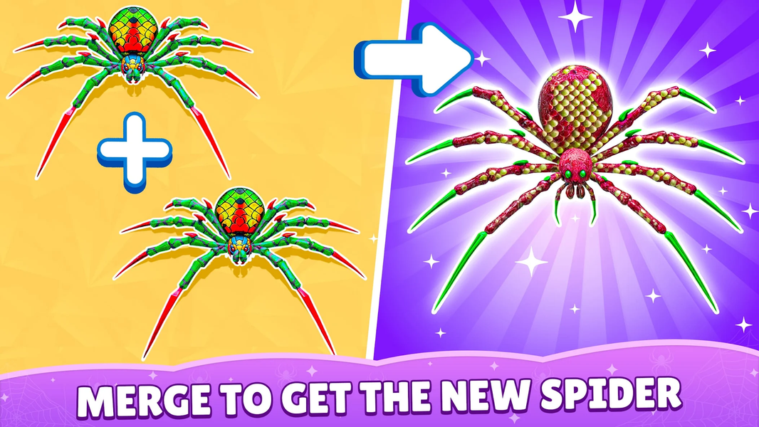 Spider Run & Merge Master Game - عکس بازی موبایلی اندروید