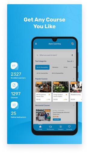 Apex Learning - عکس برنامه موبایلی اندروید