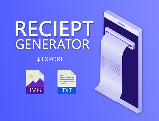 Receipt Generator - عکس برنامه موبایلی اندروید
