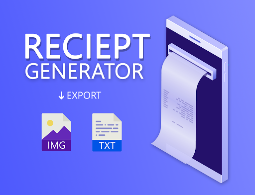 Receipt Generator - Image screenshot of android app