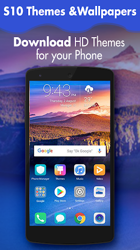 Themes for Samsung s10 plus: Galaxy s10 wallpaper - عکس برنامه موبایلی اندروید