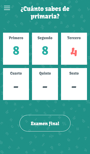 ¿Cuánto sabes de Primaria? - عکس بازی موبایلی اندروید