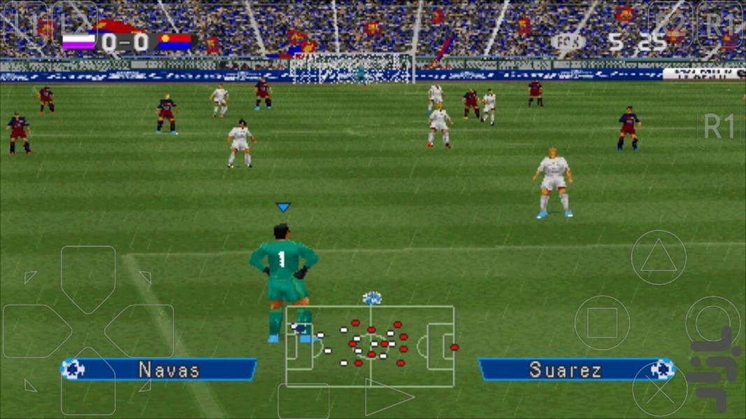 فوتبال ورزشی2016 - Gameplay image of android game