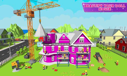 Doll House Design & Decoration ۲: Girls House Game - عکس بازی موبایلی اندروید