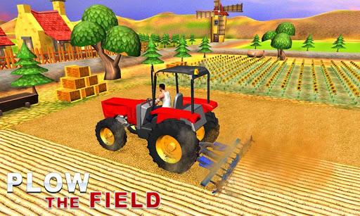 Forage Plow Farming Harvester - Gameplay image of android game