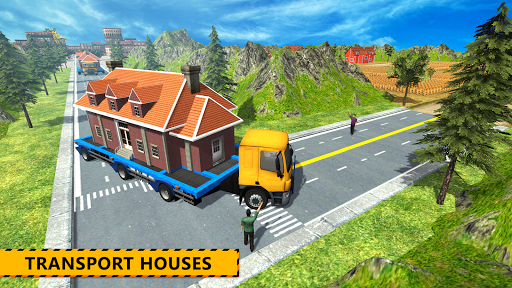 House Mover: Old House Transporter Truck - عکس بازی موبایلی اندروید