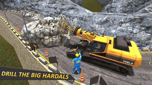 Uphill Highway Construction: Road Building Sim - عکس بازی موبایلی اندروید