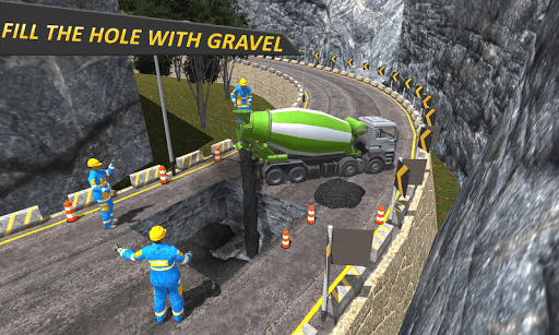Uphill Highway Construction: Road Building Sim - عکس بازی موبایلی اندروید