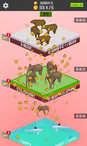 Idle Animal Merger - Image screenshot of android app