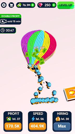 Matches Craft - Idle Game - Gameplay image of android game