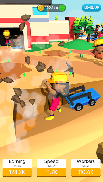 Mining Tycoon 3D - Gameplay image of android game