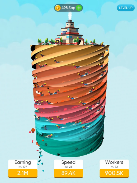 Mining Tycoon ۳D - عکس بازی موبایلی اندروید