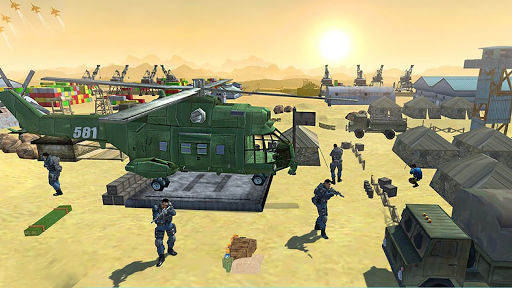 Helicopter Strike Battle 3D - Gameplay image of android game