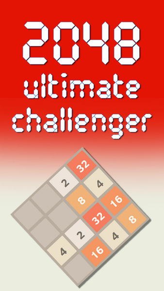 2048 Ultimate Challenger - Gameplay image of android game