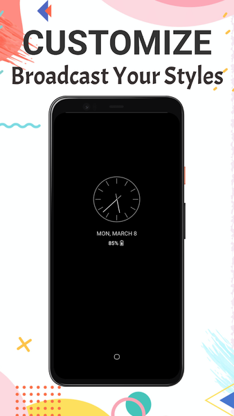 Always On Screen - AMOLED - Image screenshot of android app