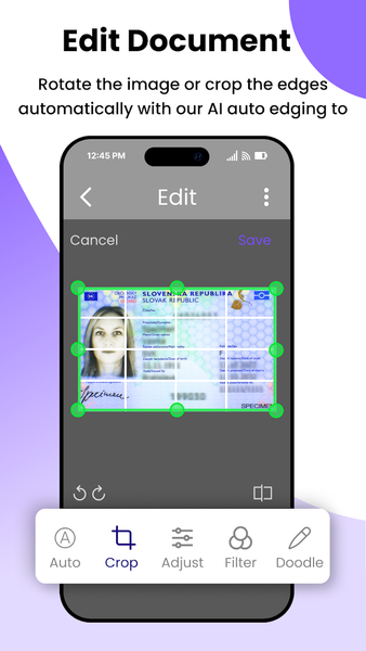 ID Card Scanner - Image screenshot of android app