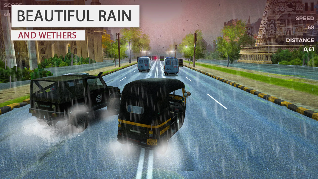 Traffic Car Racer - India - عکس بازی موبایلی اندروید