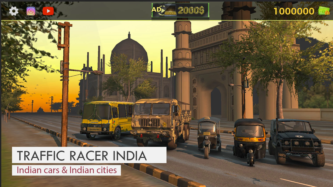 Traffic Car Racer - India - عکس بازی موبایلی اندروید