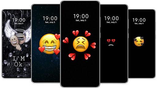 😔Sad Emoji Wallpaper 💔 - Image screenshot of android app