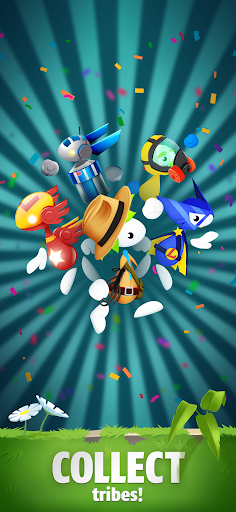 Lemmings: Puzzle Survival - Gameplay image of android game