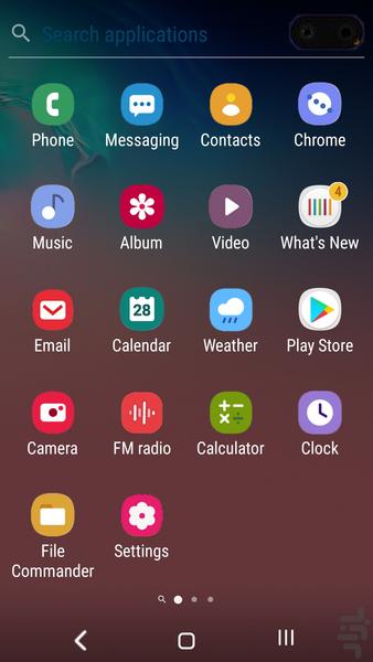 Galaxy S10 Theme - Image screenshot of android app