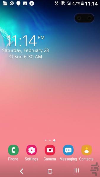Galaxy S10 Theme - Image screenshot of android app