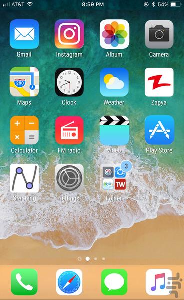 تم آیفون8 - Image screenshot of android app