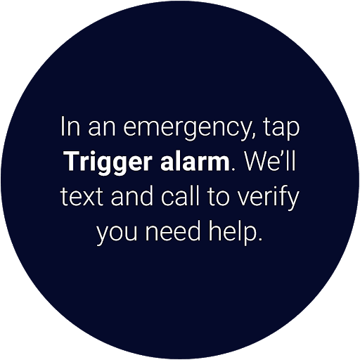 Noonlight: Feel Protected 24/7 - Image screenshot of android app