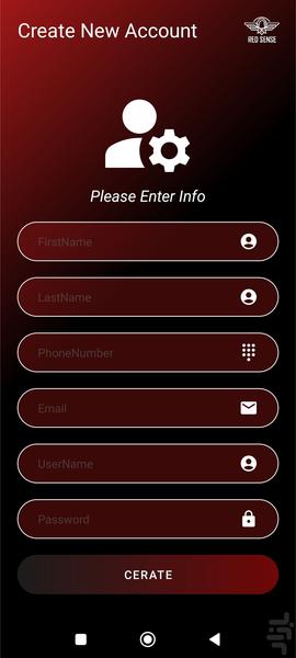 RedSense People Counter - Image screenshot of android app