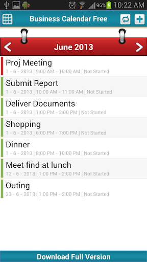 Business Calendar - Event Todo - عکس برنامه موبایلی اندروید