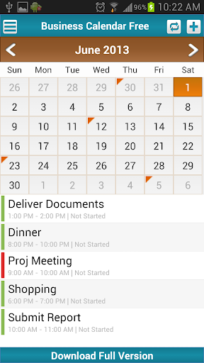 Business Calendar - Event Todo - عکس برنامه موبایلی اندروید