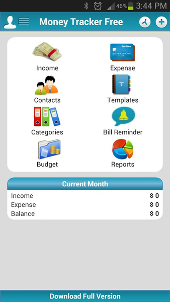 Money Tracker Expense Budget - Image screenshot of android app