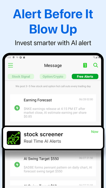 Stock Screener - Stock Screens - Image screenshot of android app