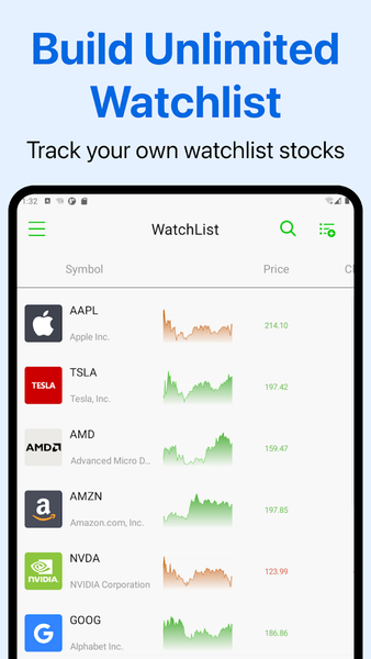 Stock Screener - Stock Screens - Image screenshot of android app