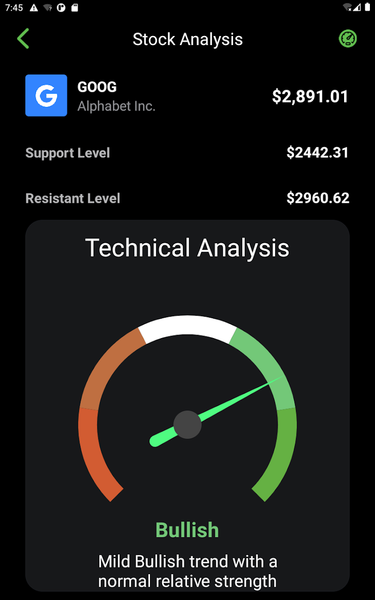 Stocks Advisor, Stock Analysis - Image screenshot of android app