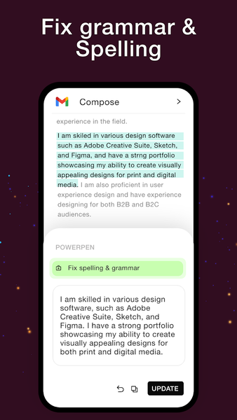 Grammar Checker & Proofreader - عکس برنامه موبایلی اندروید