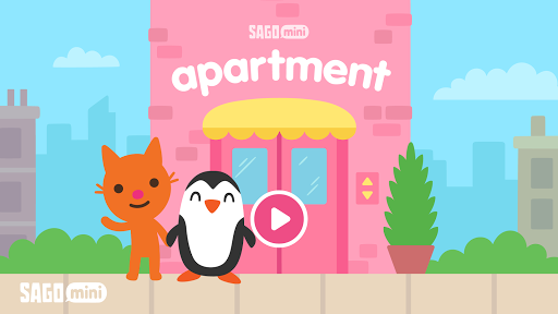 Sago Mini Apartment Adventure - Gameplay image of android game