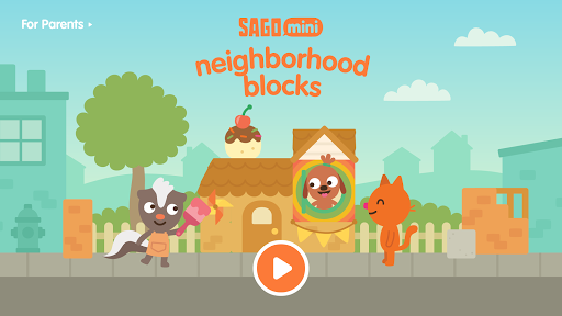 Sago Mini Neighborhood Blocks - عکس برنامه موبایلی اندروید