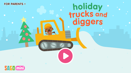 Sago Mini Holiday Trucks and Diggers - عکس برنامه موبایلی اندروید