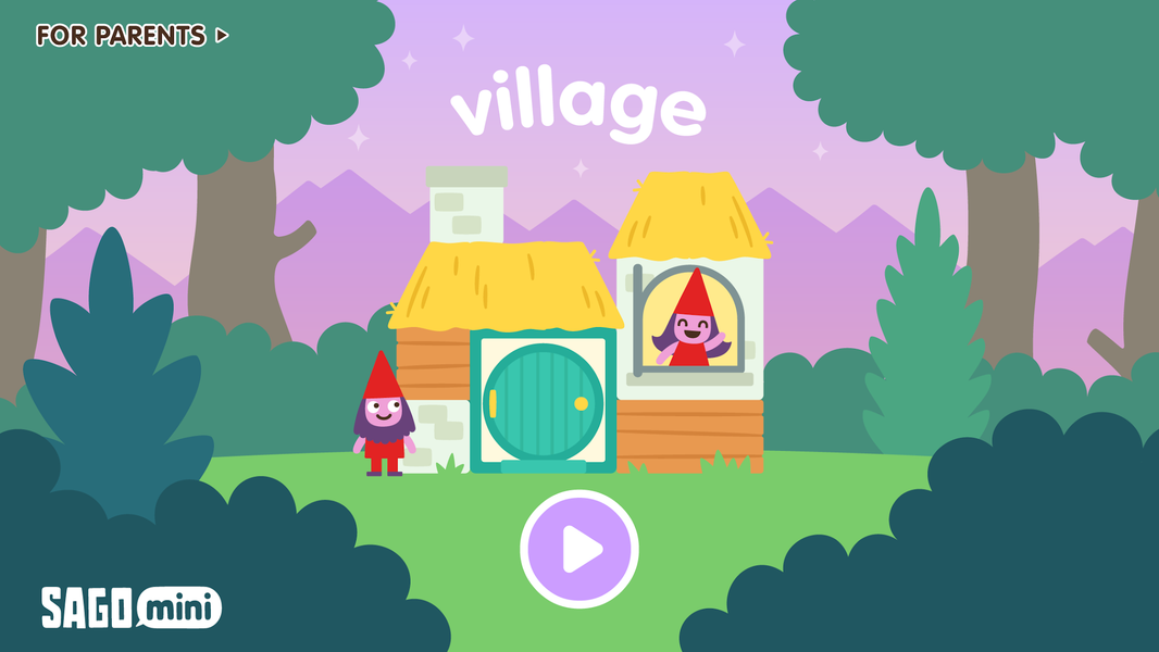 Sago Mini Village Blocks - Image screenshot of android app