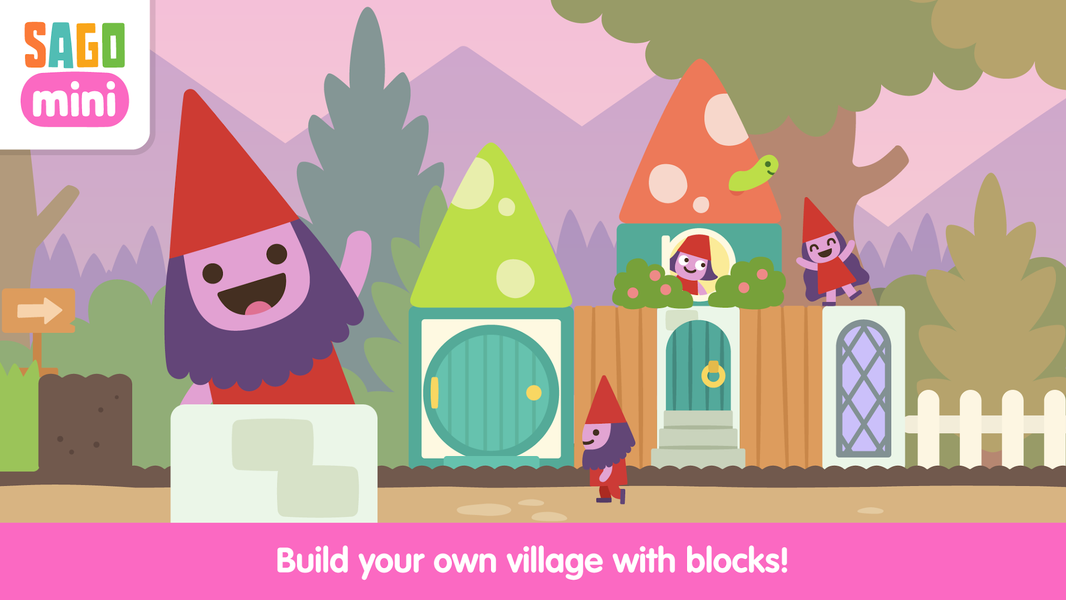 Sago Mini Village Blocks - Image screenshot of android app