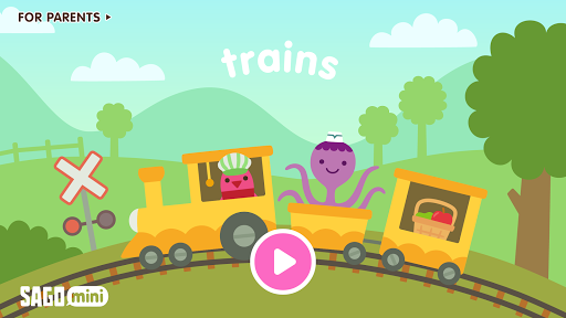 Sago Mini Train Adventure - Image screenshot of android app